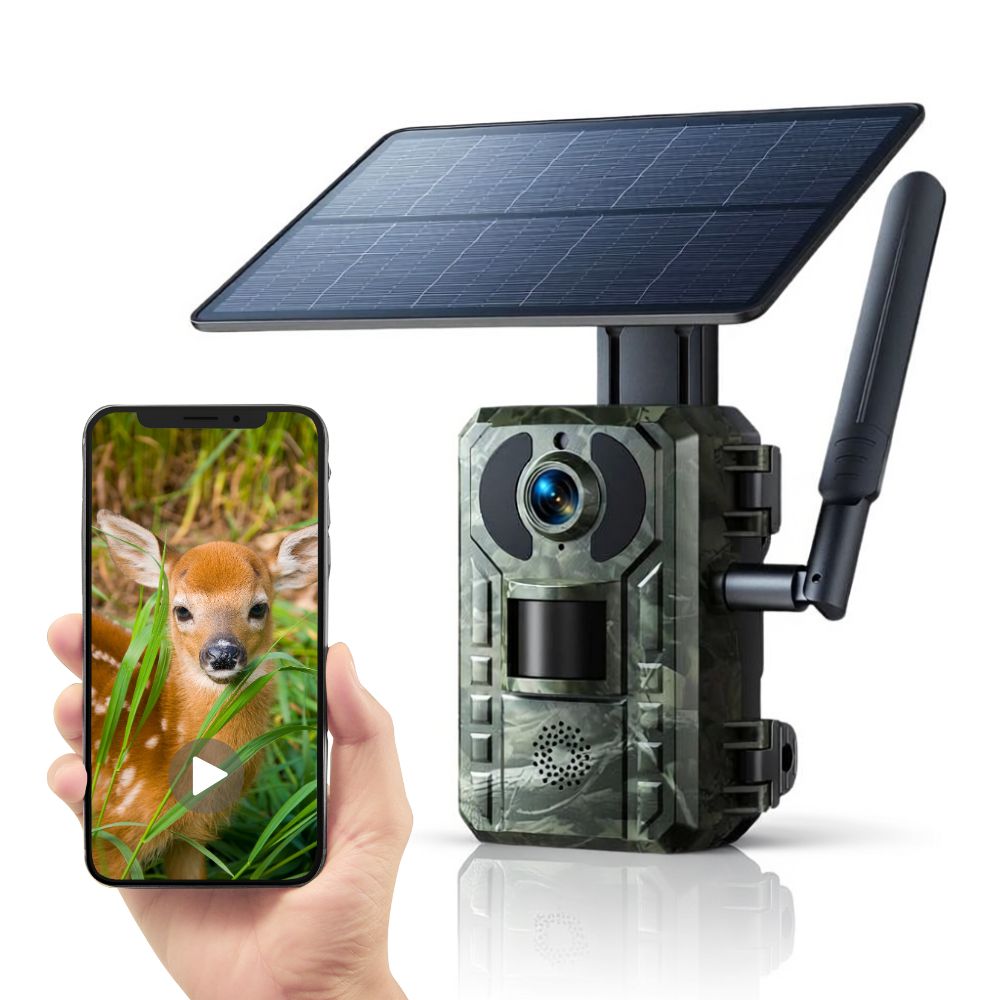 Caméra de chasse Solaire 4G+-Novatechsun