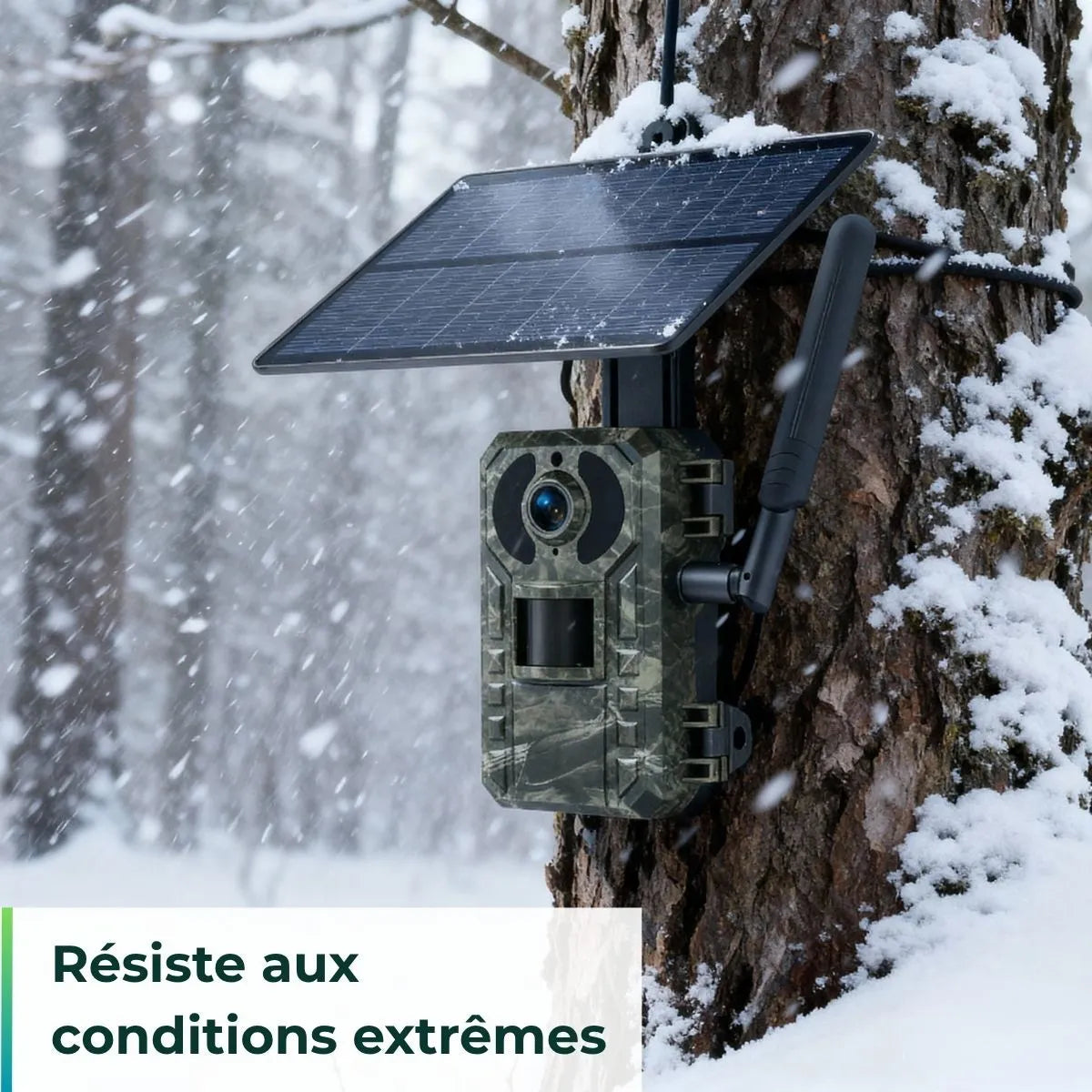 Caméra de chasse Solaire 4G+-Novatechsun