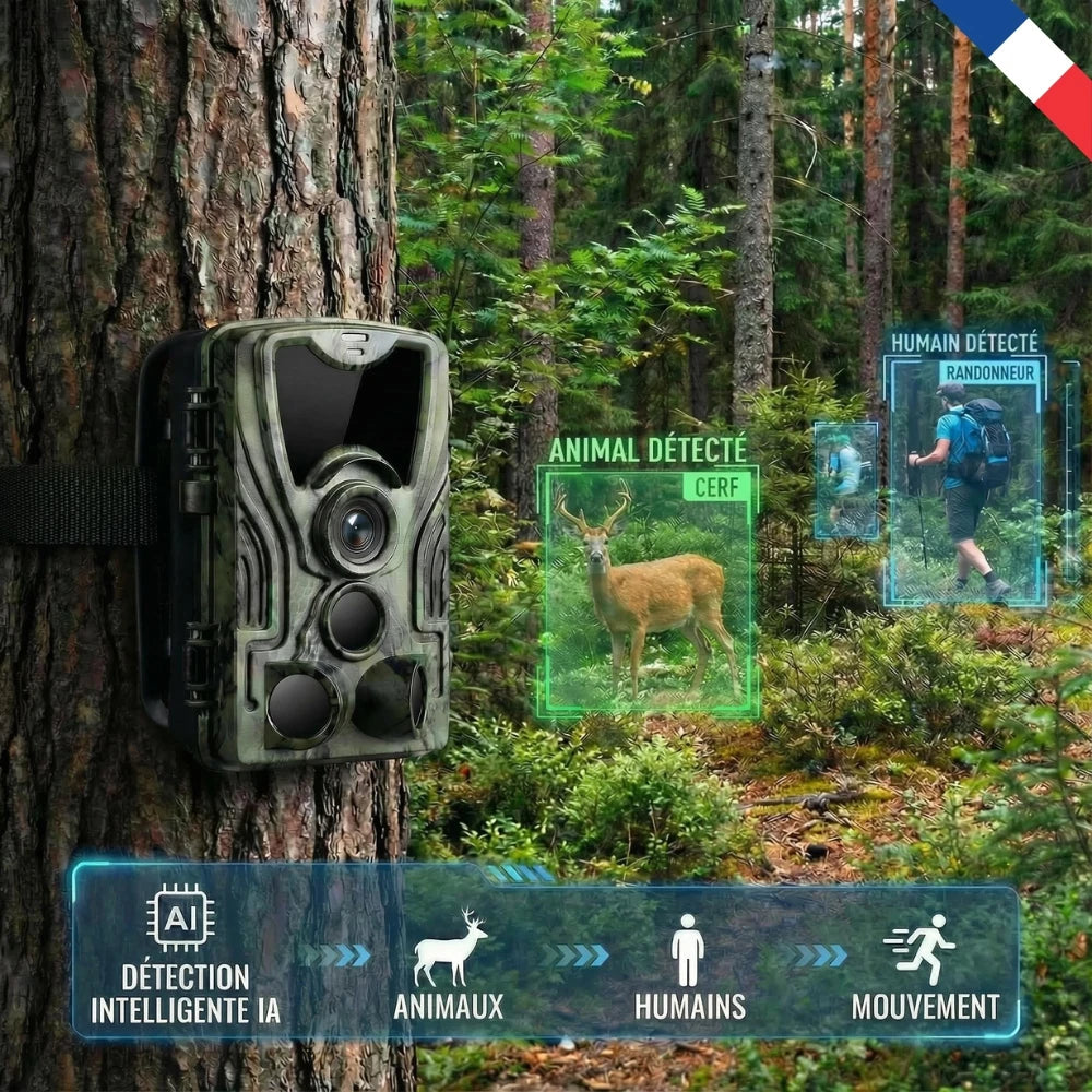 Caméra de chasse avec écran-Novatechsun