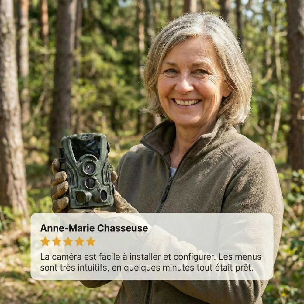 Caméra de chasse avec écran-Novatechsun