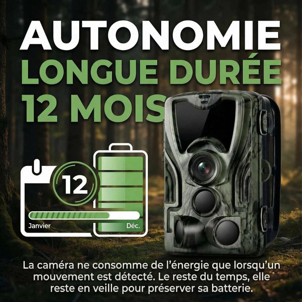 Caméra de chasse avec écran-Novatechsun