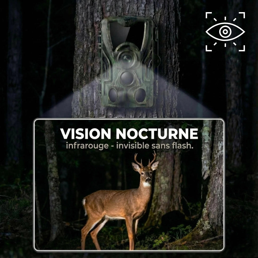 Caméra de chasse avec écran-Novatechsun