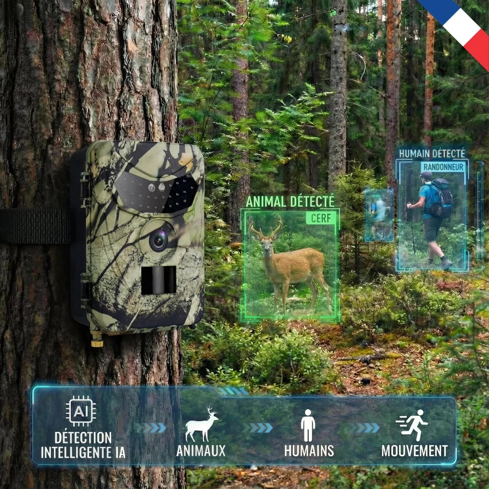 Caméra de chasse Vision Nocturne-Novatechsun