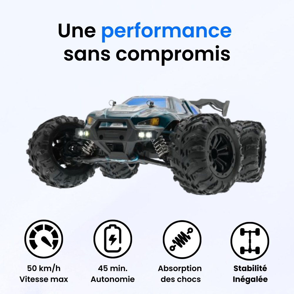 Buggy Motion Pro – Monster Truck RC 50 km/h avec Moteur Brushless-Buggy-Novatechsun