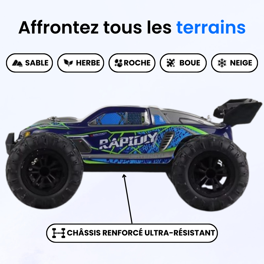 Buggy Motion Pro – Monster Truck RC 50 km/h avec Moteur Brushless-Buggy-Novatechsun