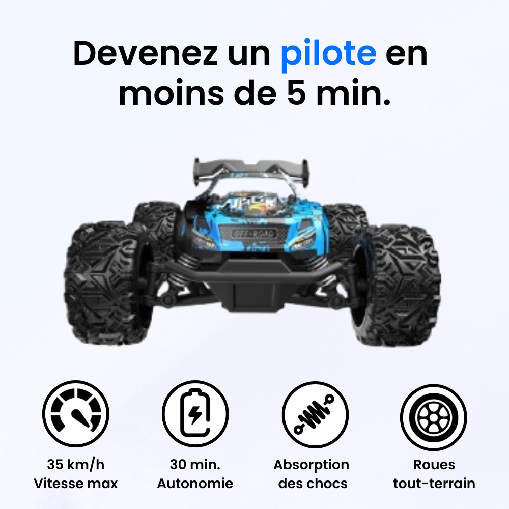 Buggy Motion Max – Véhicule Tout-Terrain RC 1/20 Haute Résistance-Buggy-Novatechsun