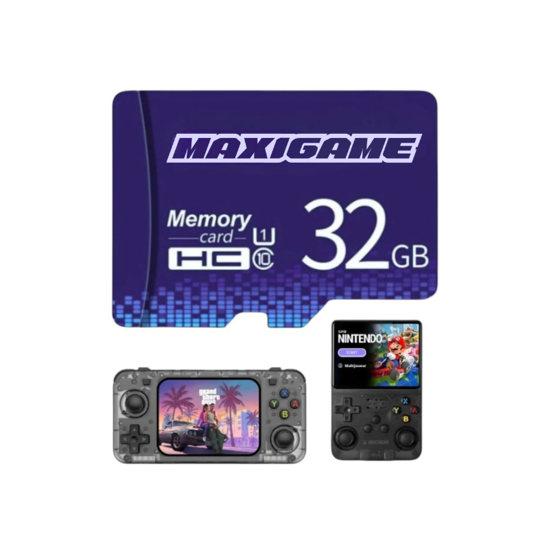 Carte Micro SD MaxiGame – Haute Vitesse pour Consoles Rétro-Console Card-Novatechsun