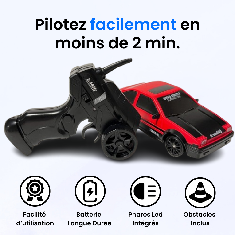 Drift Motion Go – Voiture RC 4WD 1/24 avec Éclairage LED-Drift Car-Novatechsun