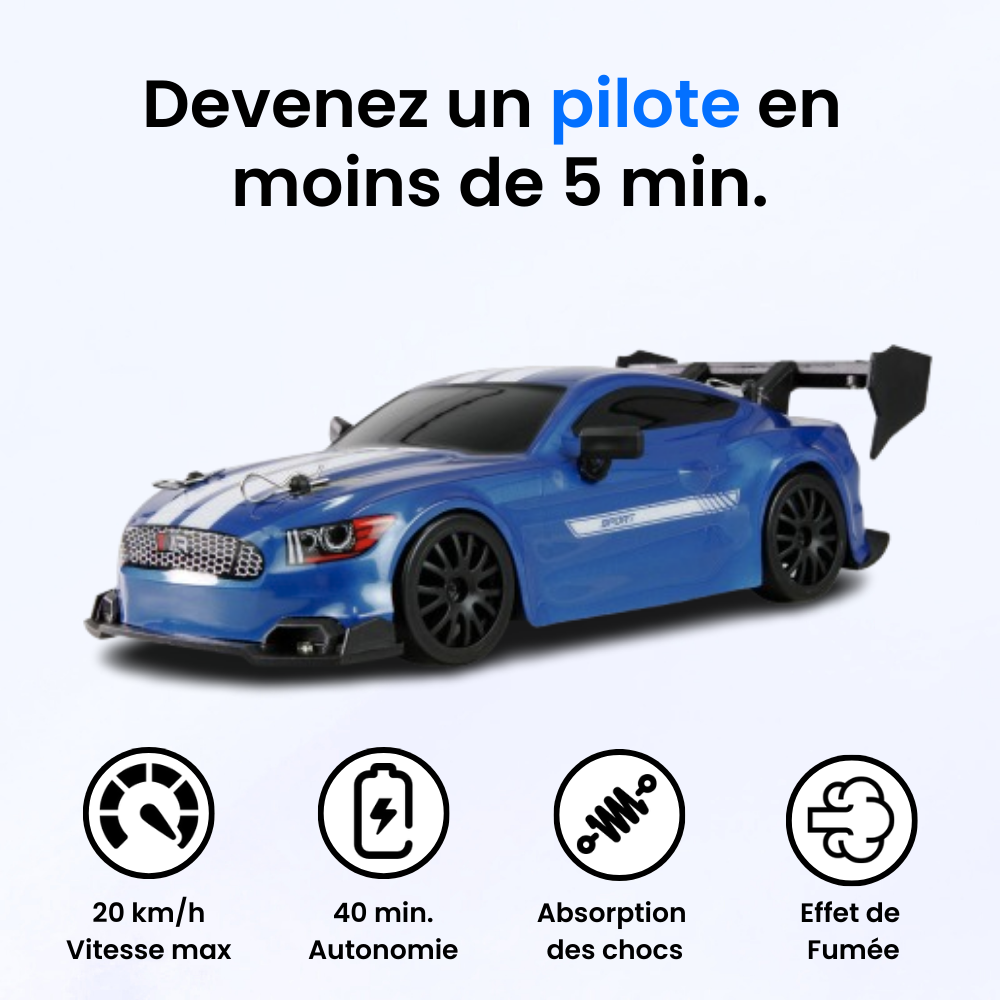 Drift Motion Max – Voiture RC 4WD 1/24 avec Éclairage LED Complet-Racing Car-Novatechsun